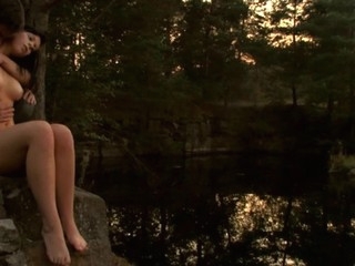 Check out a ardent legal age maturing fucking scene outdoors not later than sunset